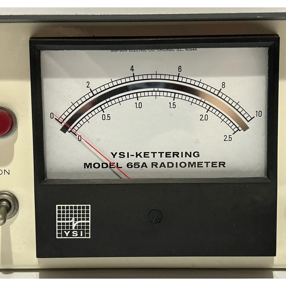 YSI Kettering Radiometer 65A Sensor Yellow Springs Instrument‎ Powers On